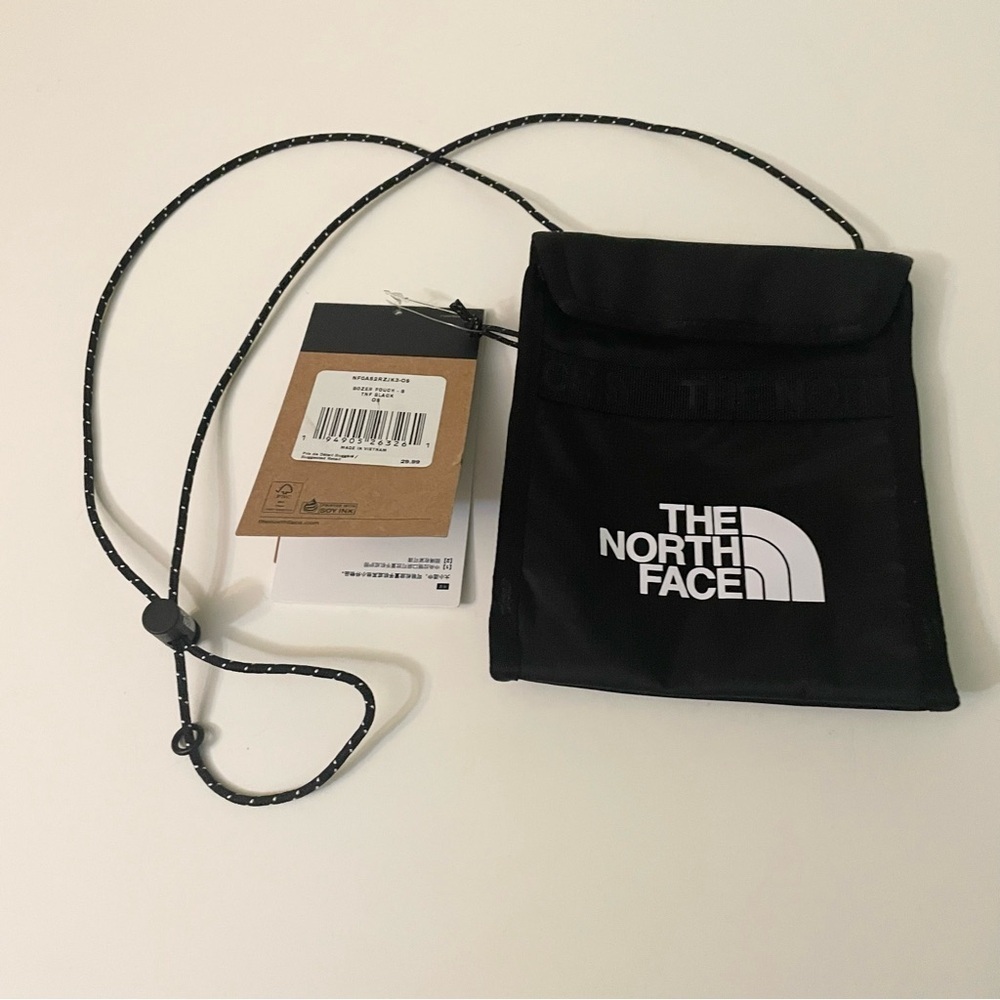 The North Face Bozer Neck Pouch Black Unisex - Picture 13 of 13